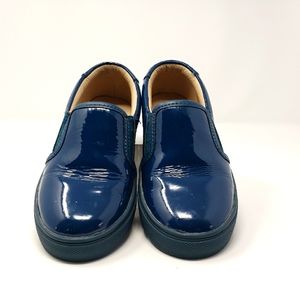 Akid shiny blue shoes